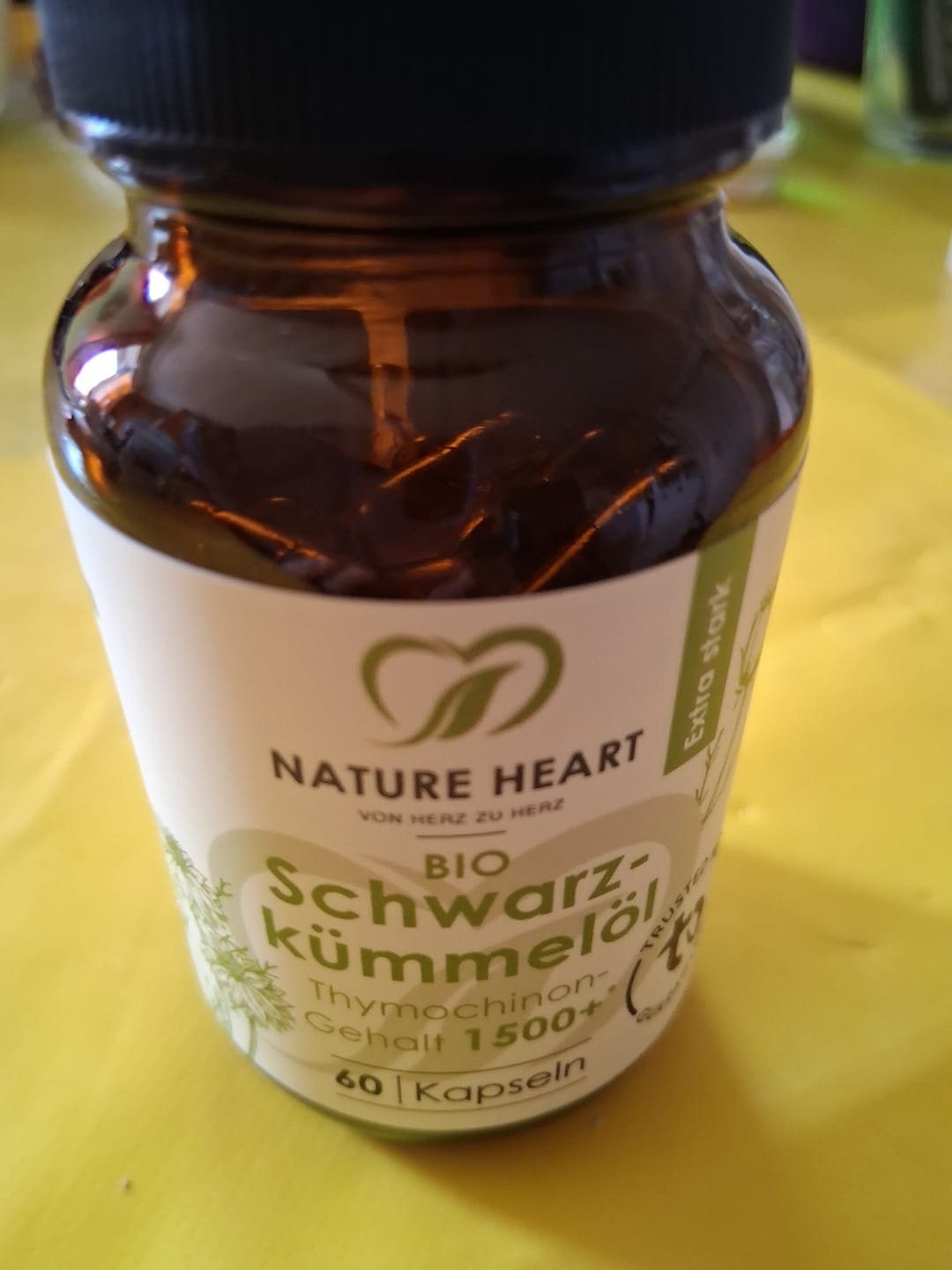 Customer photo review of BIO Schwarzkümmelöl 1500+ Thymochinongehalt