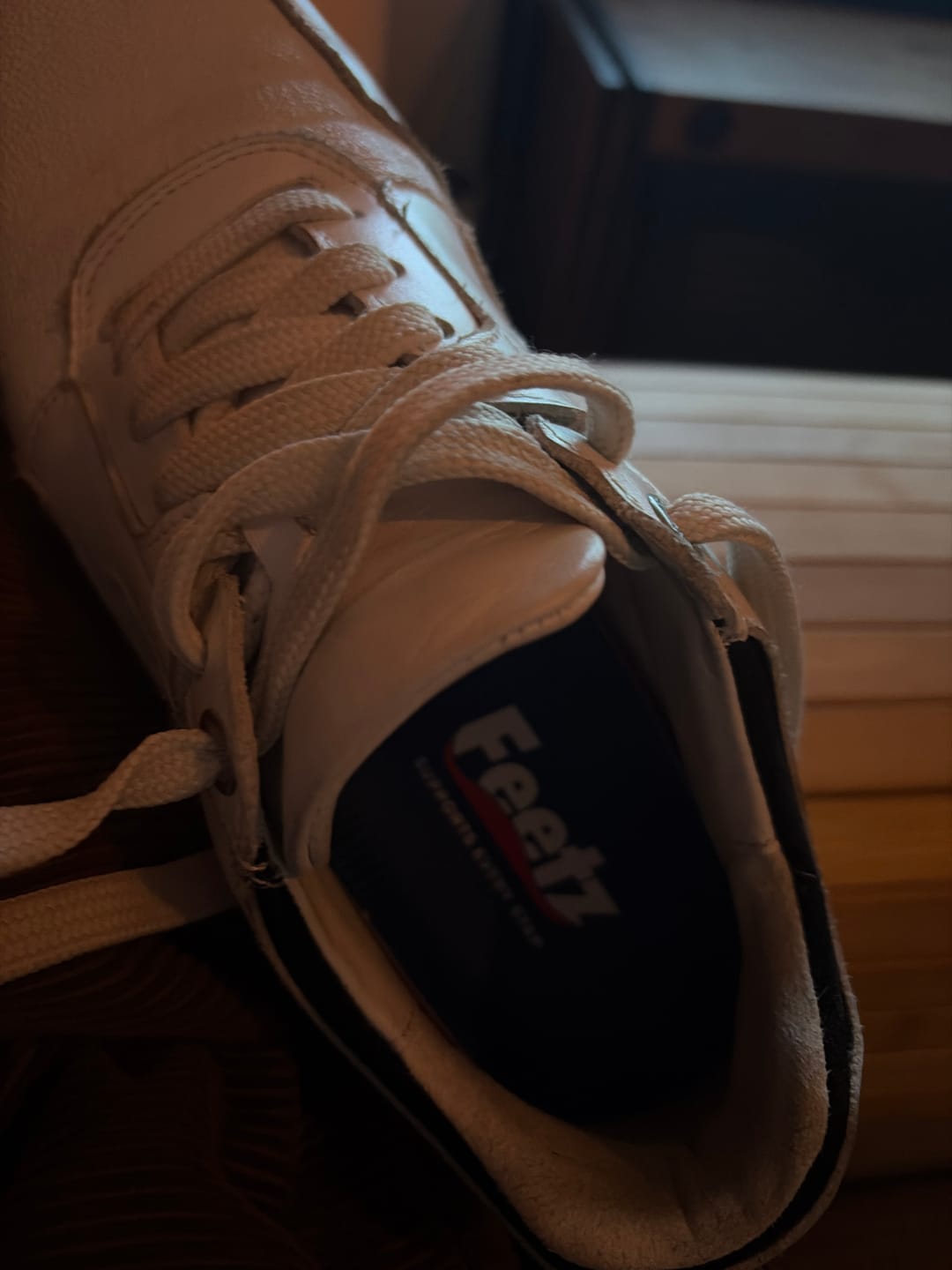 Customer photo review of Feetz® Blue One