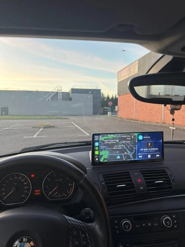 Customer photo review of BMW 1 Series | E8X | 10.25"/12.3" Linux CarPlay/Android Touchscreen Display | 2004 - 2012