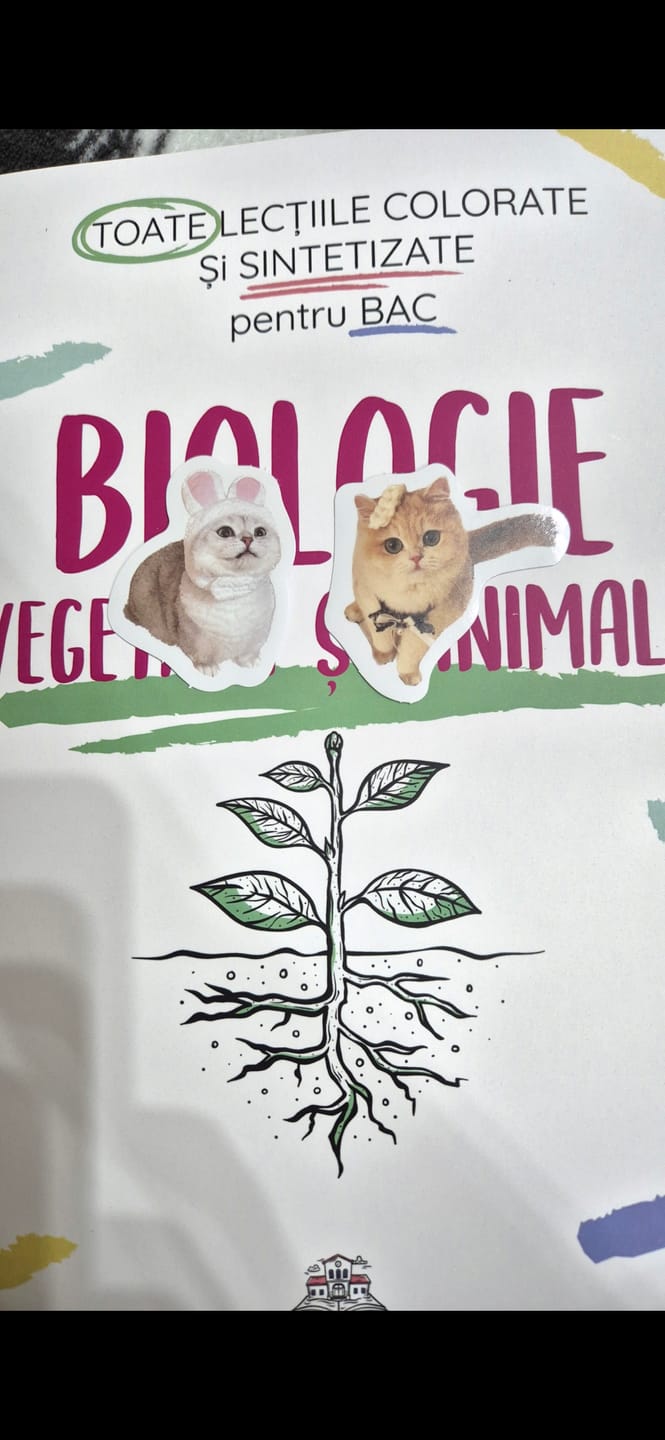 Customer photo review of Pachet Bacalaureat (Română + Matematică + Biologie Vegetală și Animală clasele IX-X) Bacademia