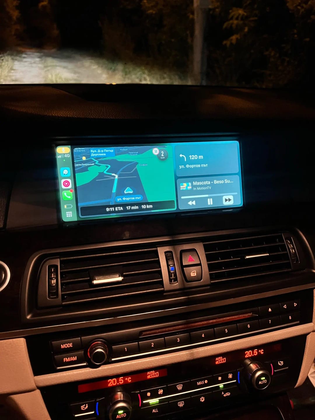 Customer photo review of BMW Wireless Carplay/Android Auto/Airplay MMI Retrofit
