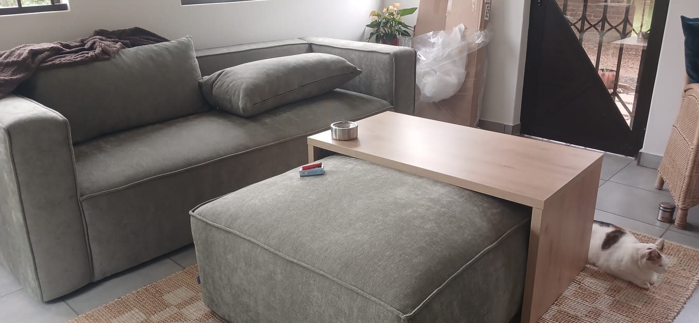 Customer photo review of Zola 3 Seater