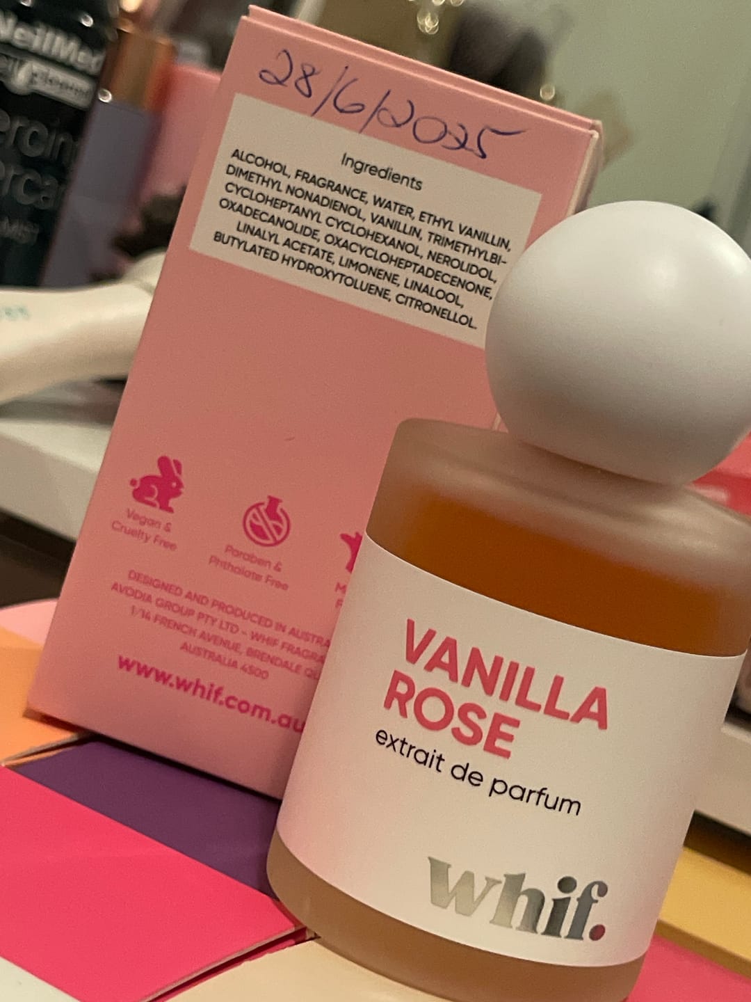 Customer photo review of Vanilla Rose