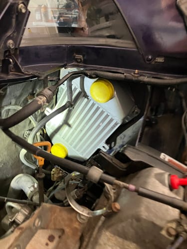 Customer photo review of Carbon Fiber/Forged CF Pipes w/ Side Mounted Intercooler Kit - Version 2.3 (Q4 2022+)