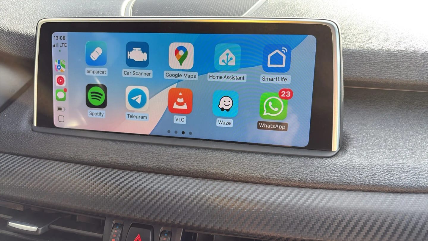Customer photo review of BMW Wireless Carplay/Android Auto/Airplay MMI Retrofit