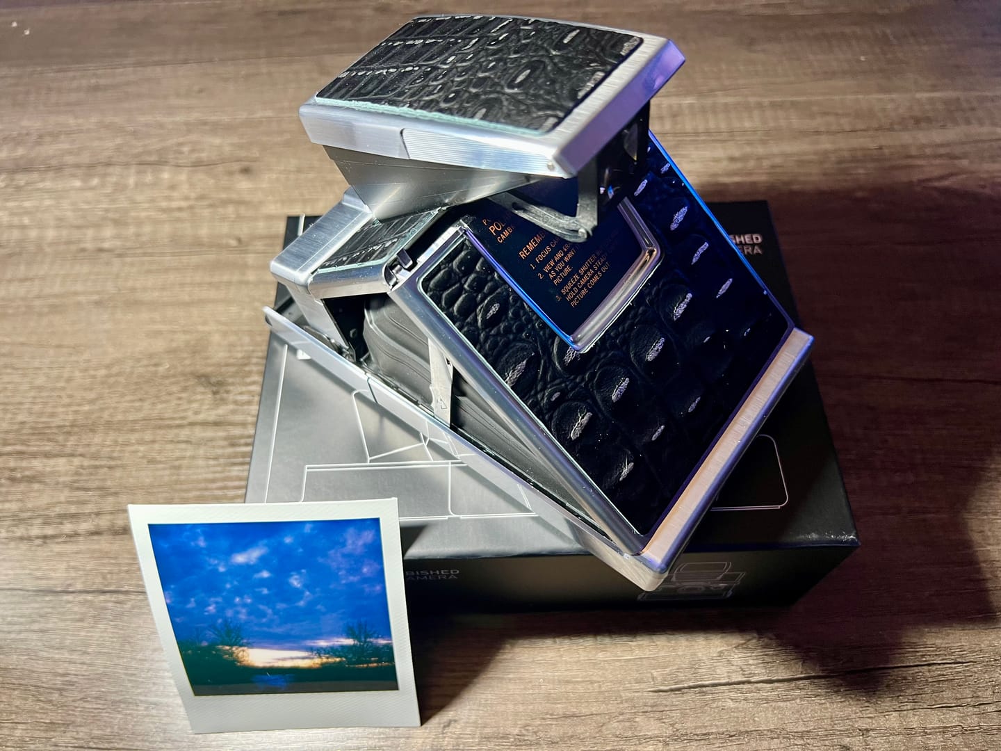 Customer photo review of Polaroid SX-70 to 600 Film Conversion with Repair Service (Non-Autofocus Models)
