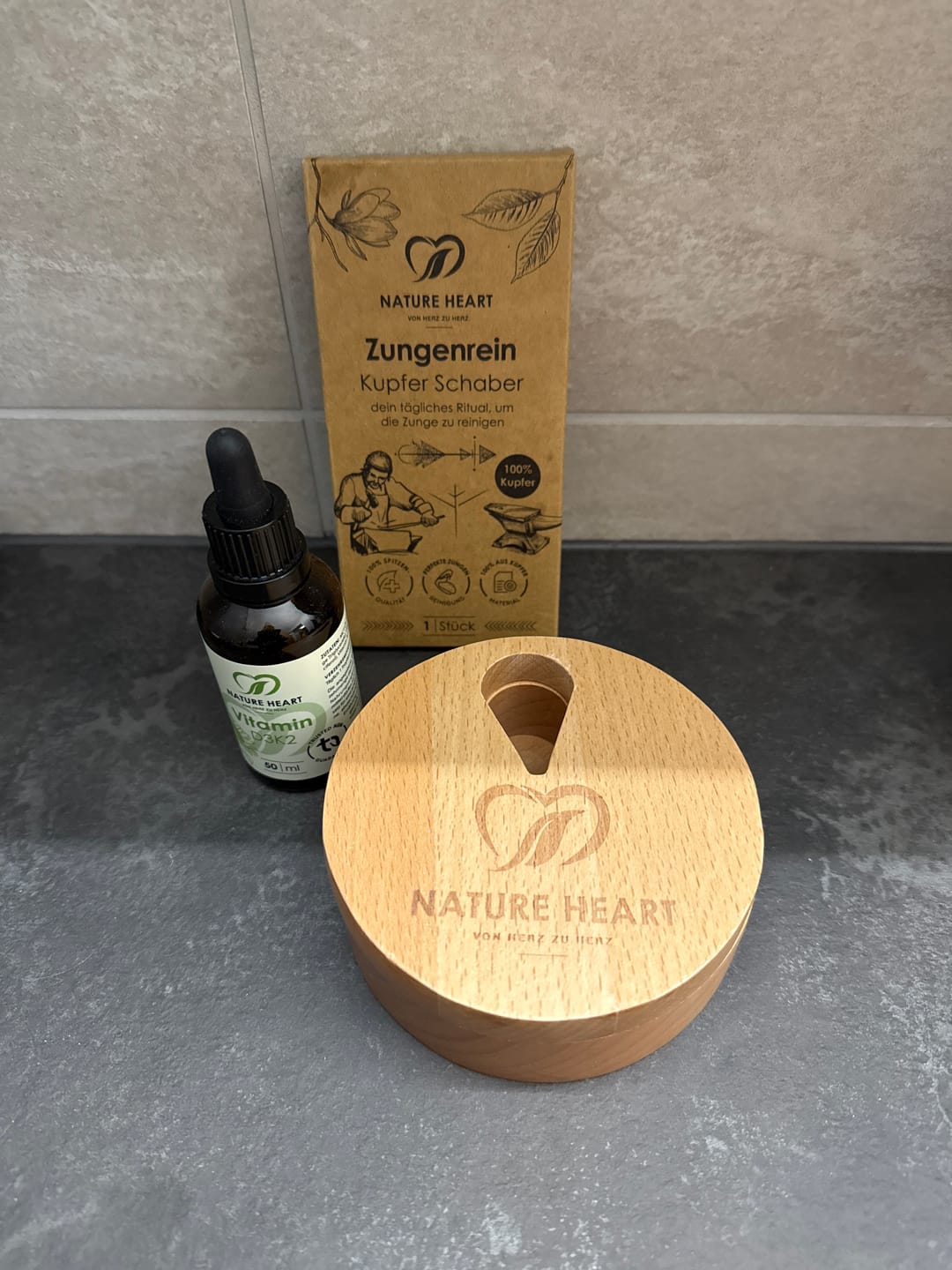 Customer photo review of Tabletten Kapsel - Holz Dosierbox