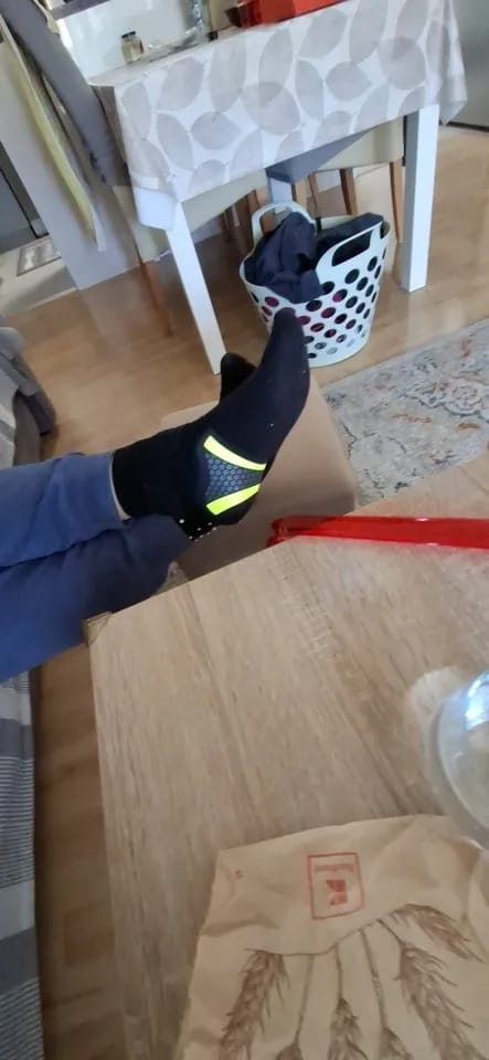 Customer photo review of EvoSteps™ Sport Ankle Brace