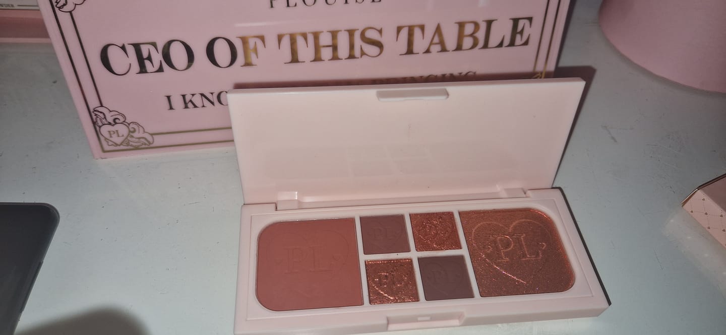 Customer photo review of P.Louise Fluffy Fantasy Mini Eye & Face Palettes