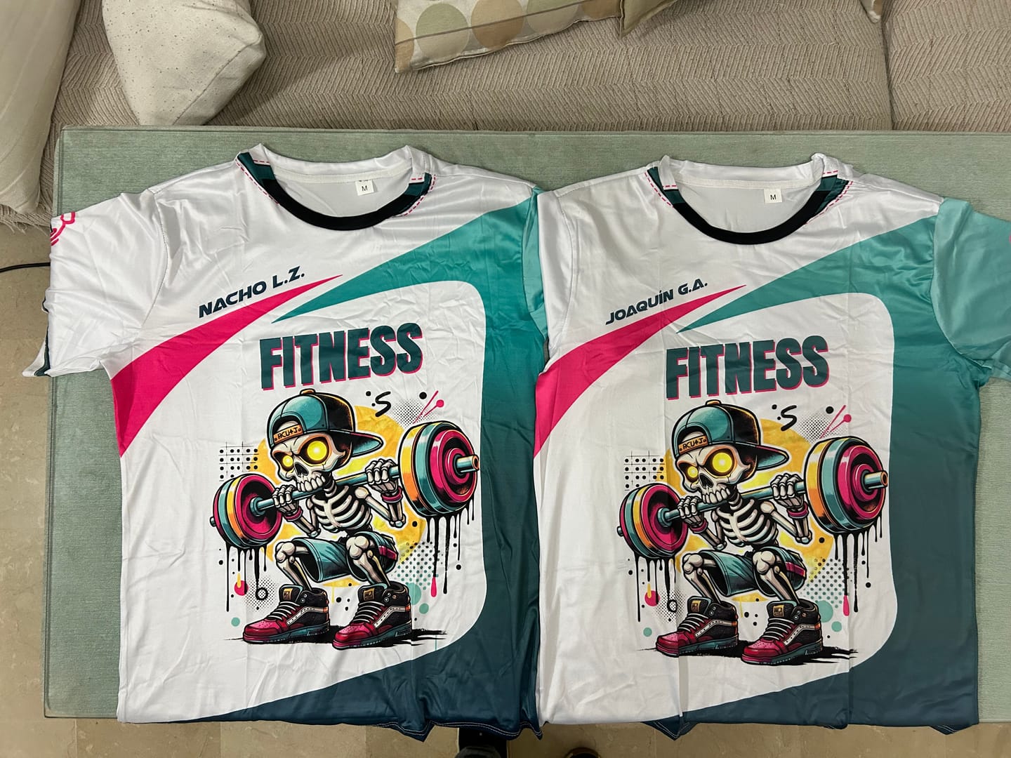 Customer photo review of Unisex Shirt - Custom Fitness Lover Shirt