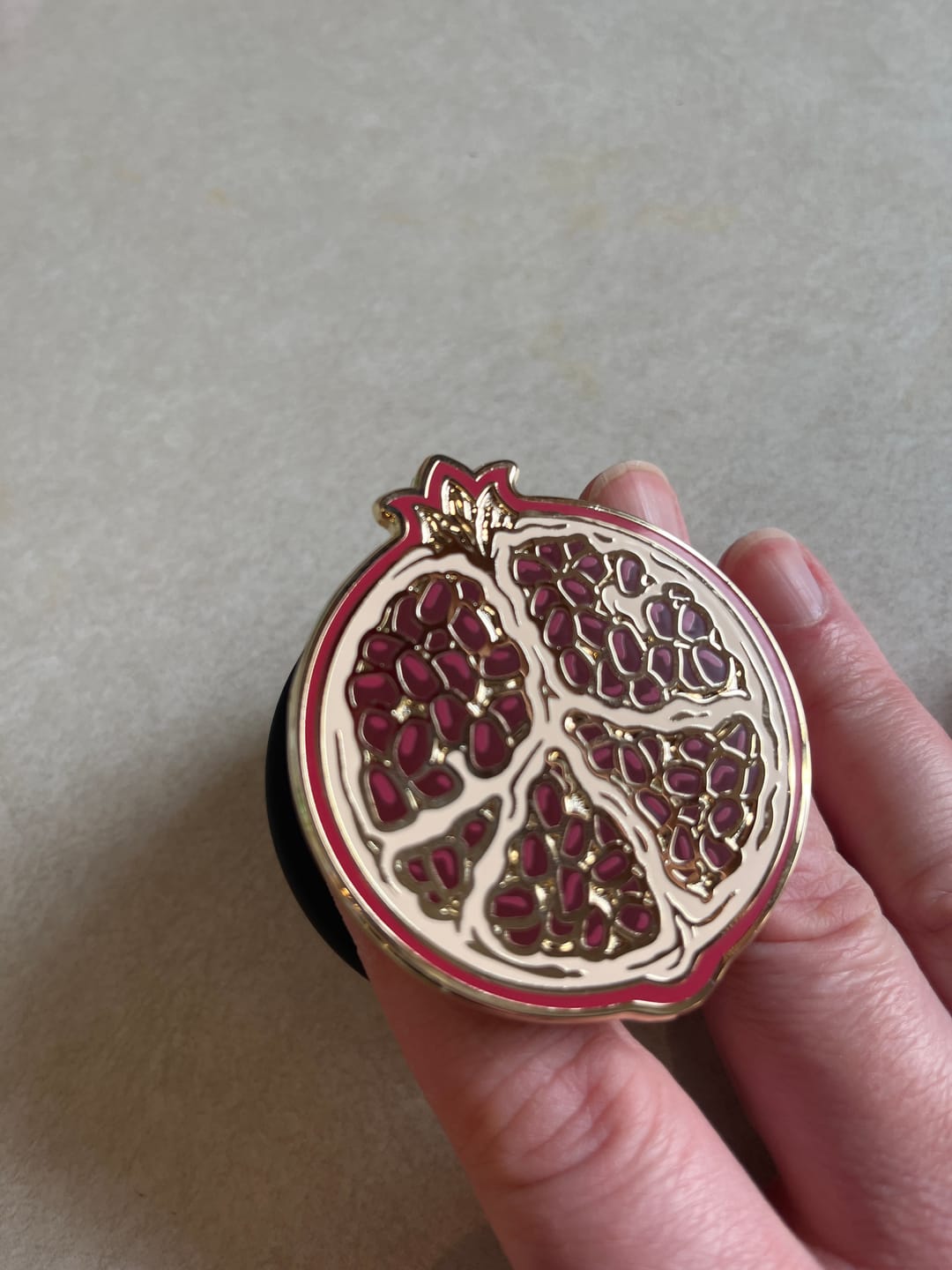 Customer photo review of Pomegranate Clingie