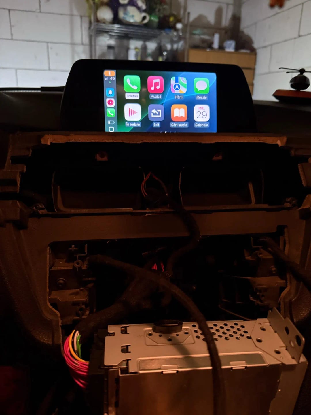 Customer photo review of BMW Wireless Carplay/Android Auto/Airplay MMI Retrofit