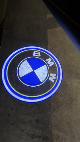 Customer photo review of BMW LED Car Door Welcome Logo Shadow Lights | G Chassis