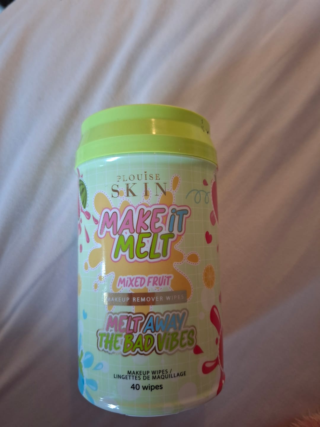 Customer photo review of P.Louise Make It Melt Makeup Remover Wipes