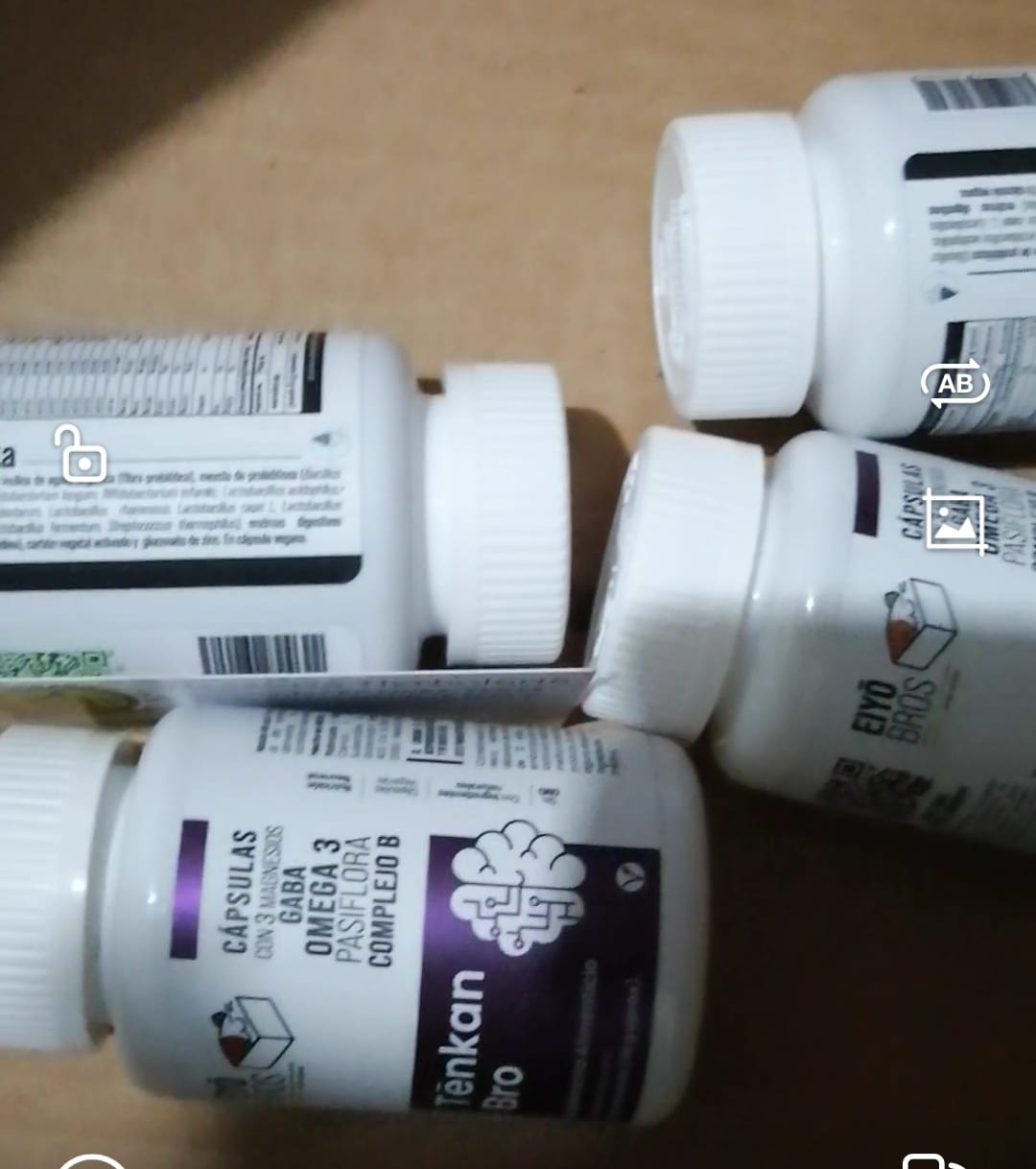 Customer photo review of Tenkan Neurobienestar – GABA, Magnesio, Pasiflora, Complejo B y Omega 3