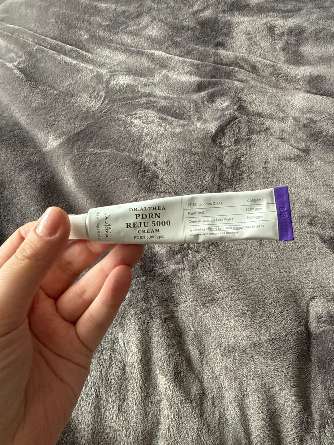 Customer photo review of Atjaunojošs un mitrinošs krēms Dr. Althea PDRN Reju 5000 Cream