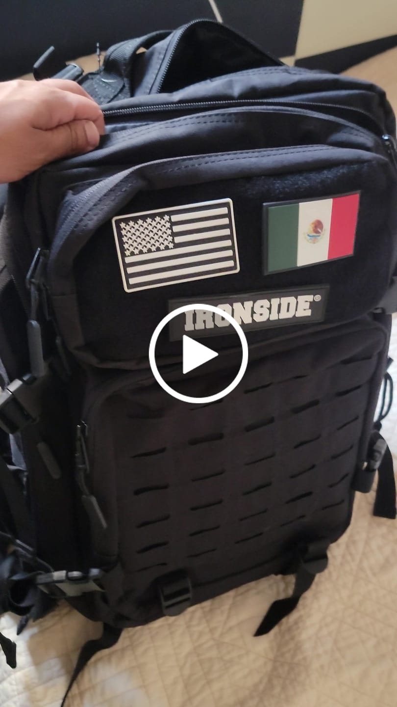 Customer video review of Mochila IRONSIDE