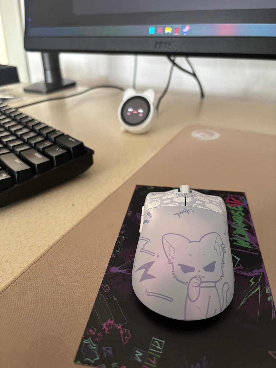 Customer photo review of WLMouse Huan Magnezyum Wireless Mouse