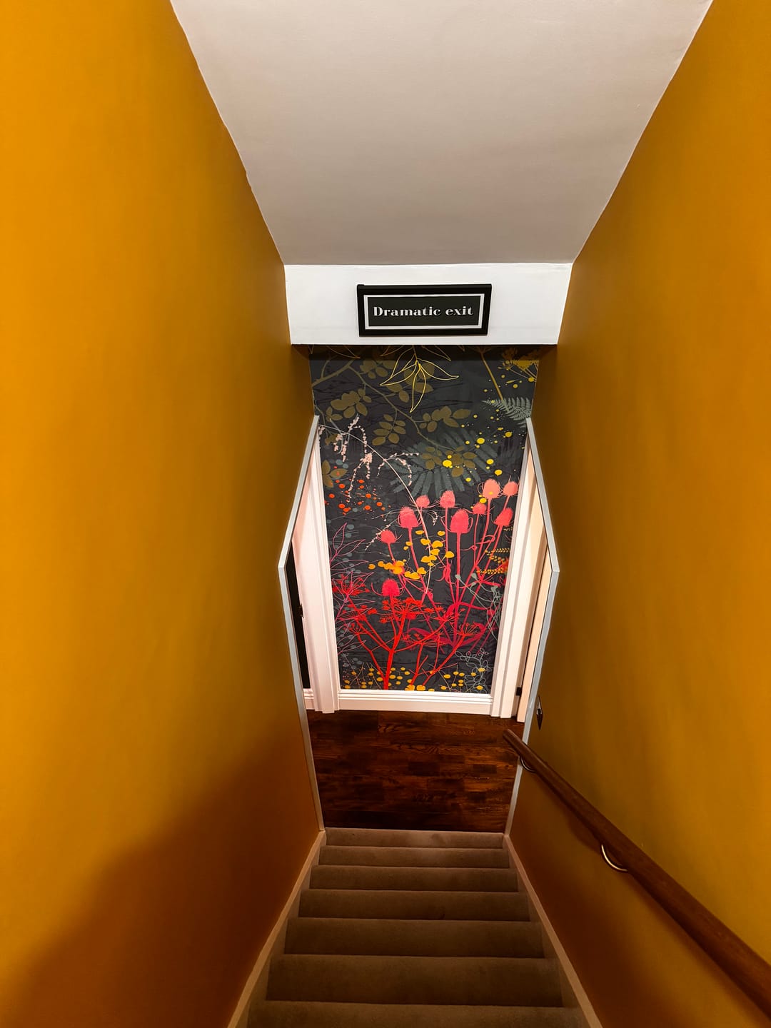 Customer photo review of Dramatic Exit Framed Print (New Style)