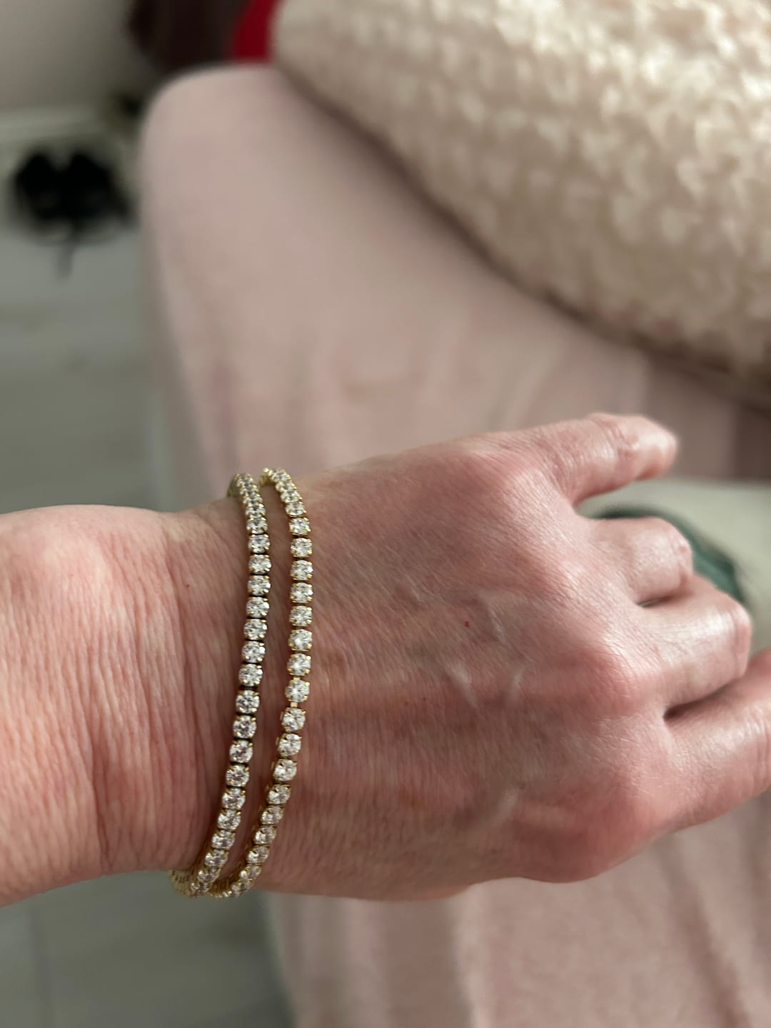 Customer photo review of Tennis Bracelet
