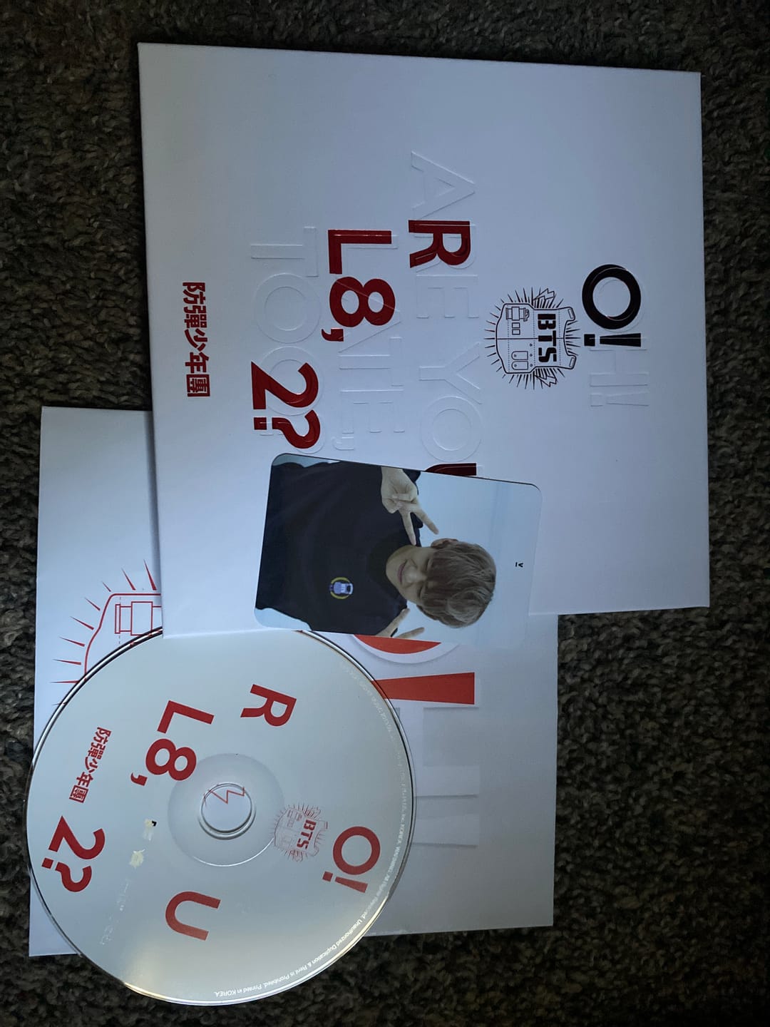 Customer photo review of BTS - 1ST MINI ALBUM O!RUL8,2?