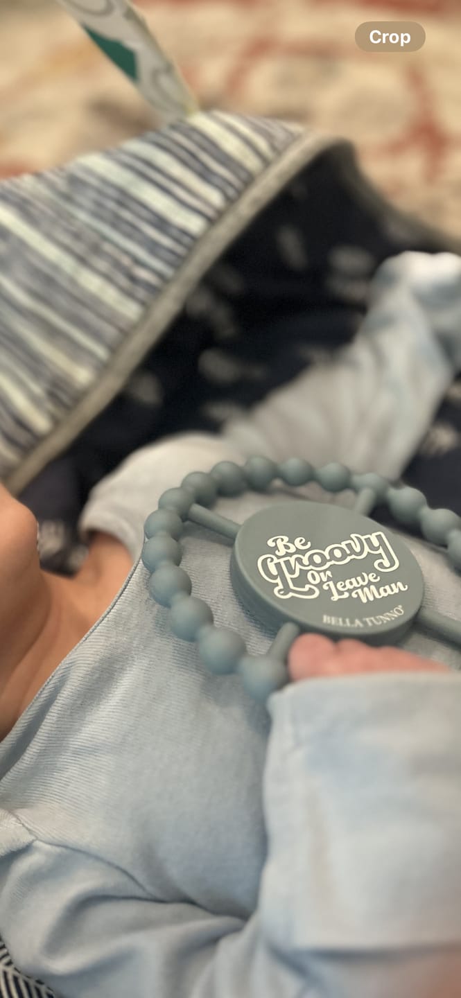 Customer photo review of Happy Teether Groovy