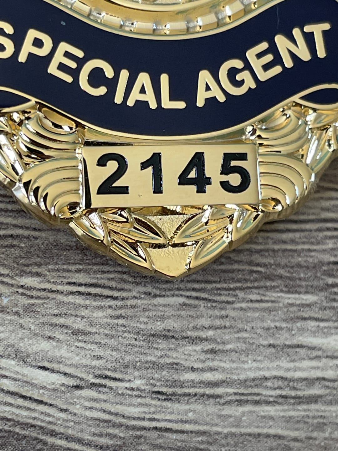 Customer photo review of Custom Badge Number Charges