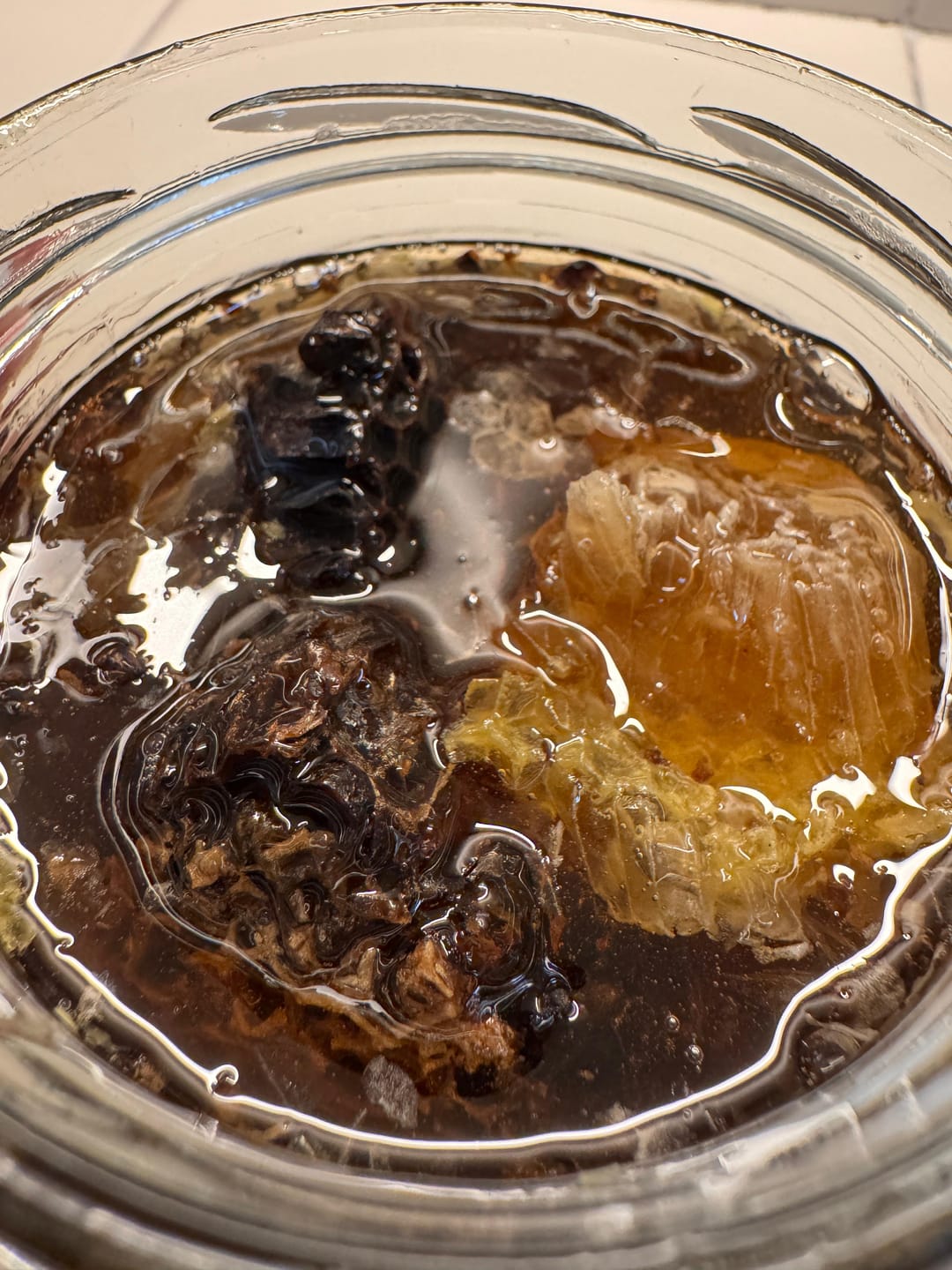 Customer photo review of Miel Con Panal Origen Tierra Alta Córdoba