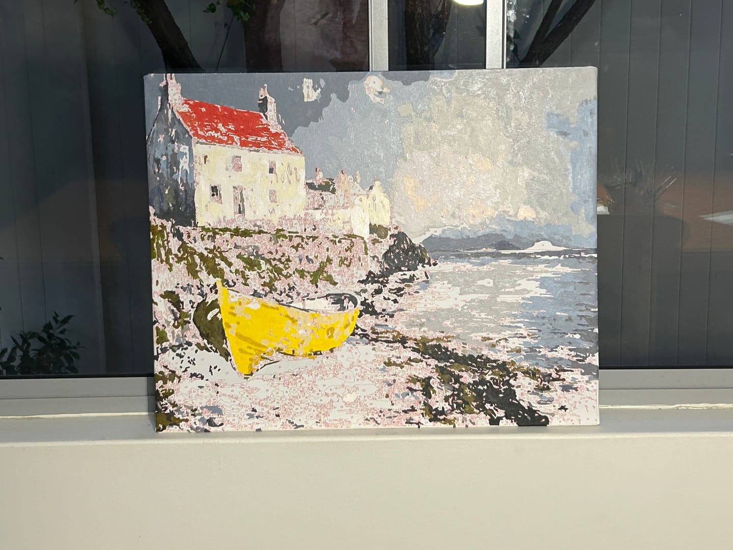 Customer photo review of Rowboat by the Shore