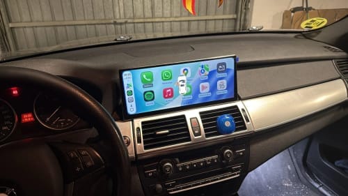 Customer photo review of BMW X5/X6 | E70/E71 | 10.25"/12.3" Linux CarPlay/Android Touchscreen Display | 2007 - 2014
