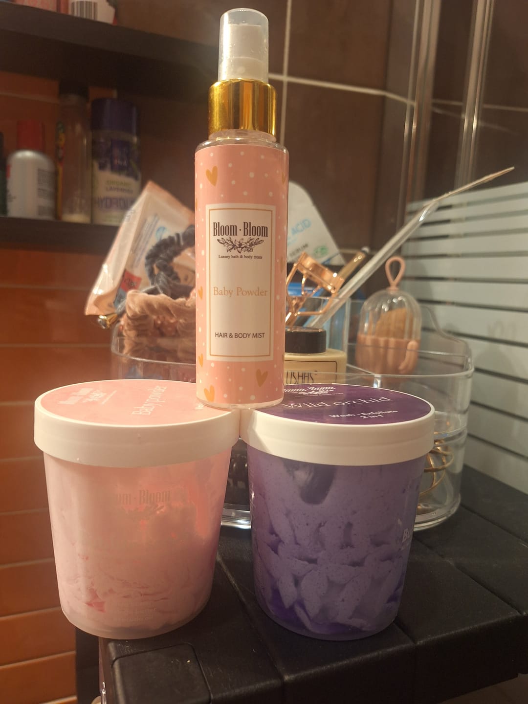 Customer photo review of Hair & Body Mist Baby Powder