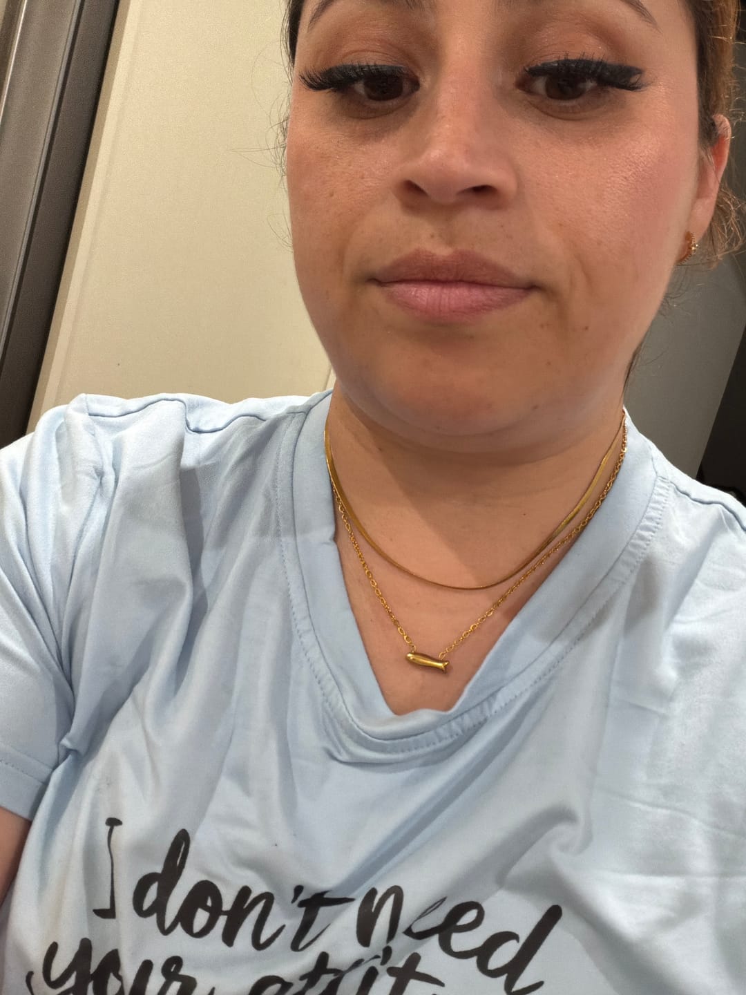 Customer photo review of Chelsea Herringbone Necklace (Bundle)