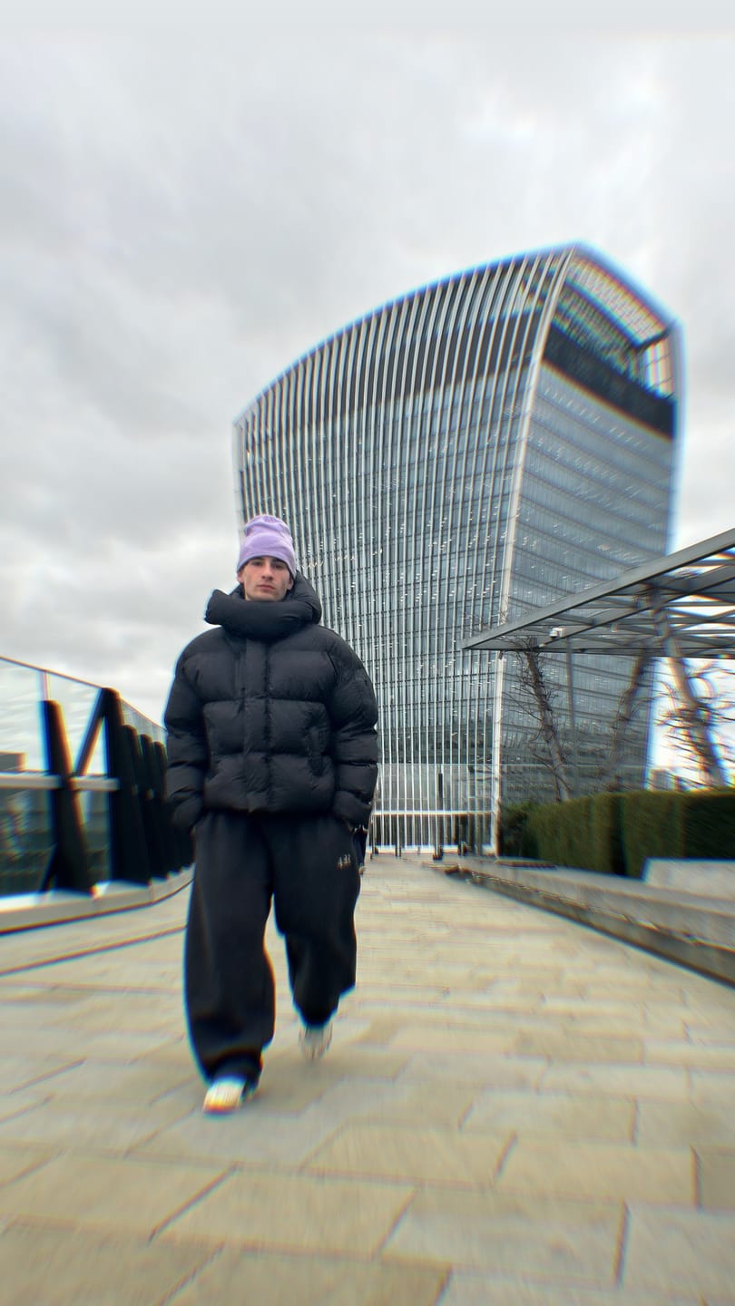 Customer photo review of Black Puffer Jacket