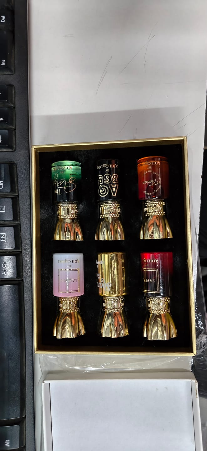 Customer photo review of Essensia Luxury Attar Perfume Gift Set (6 x 5.5Ml)