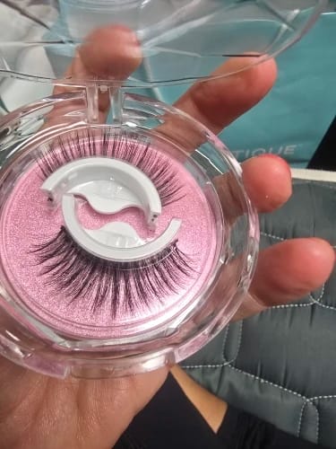 Customer photo review of Phansta™ Self-Adhesive Eyelash Extensions