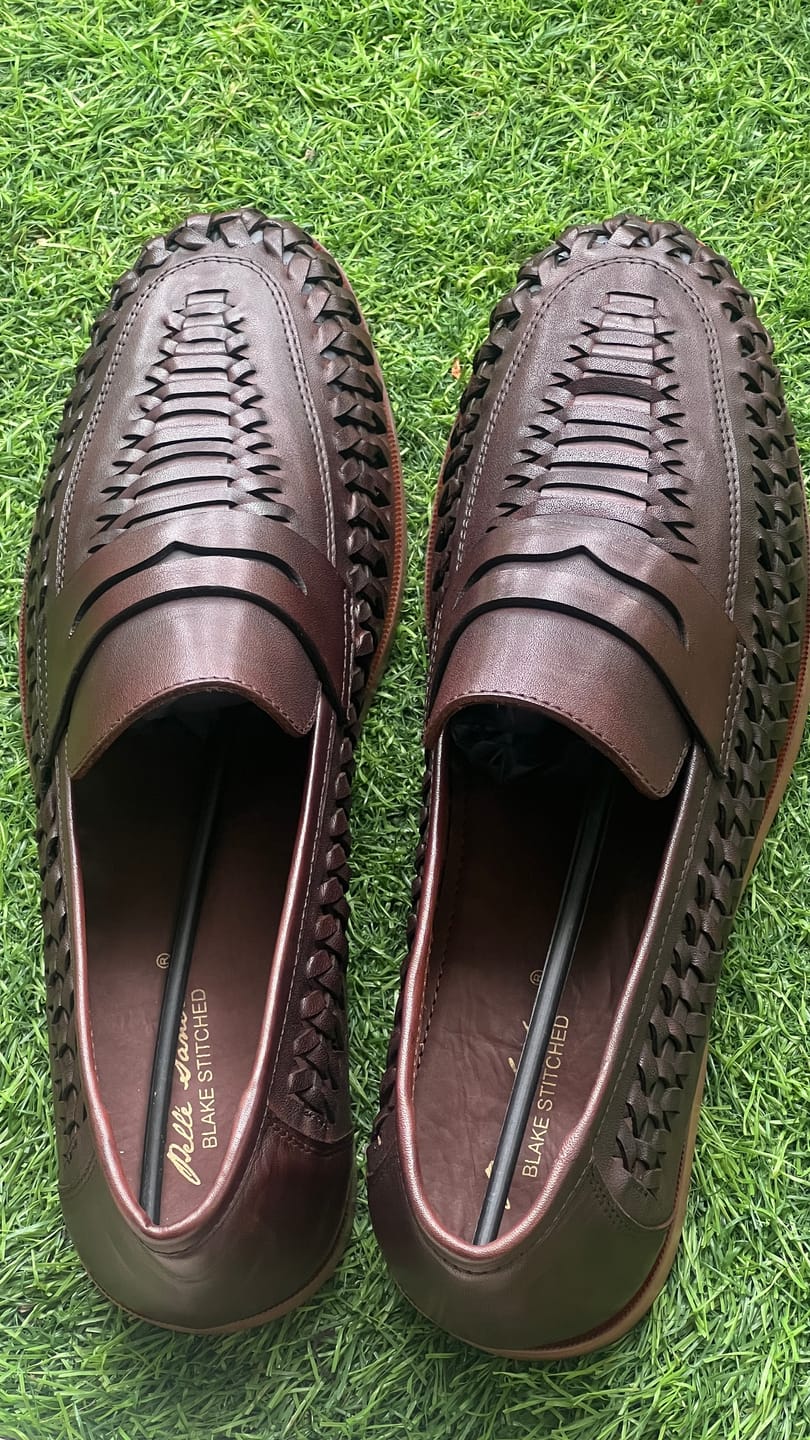 Customer photo review of FlexWeave Loafers - Brown