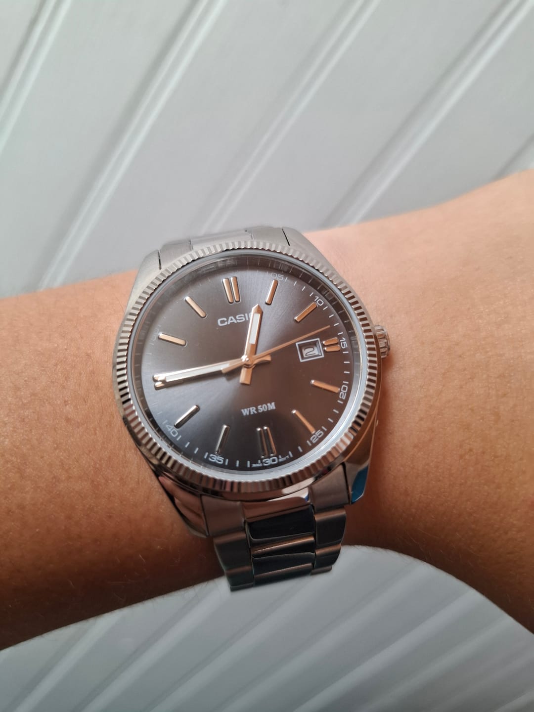 Customer photo review of Reloj Casio Análogo MTP-1302D-1A1V Negro 38,5mm