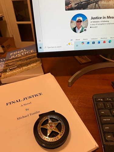Customer photo review of US Marshal Special Deputy USMS Badge Replica Movie Prop