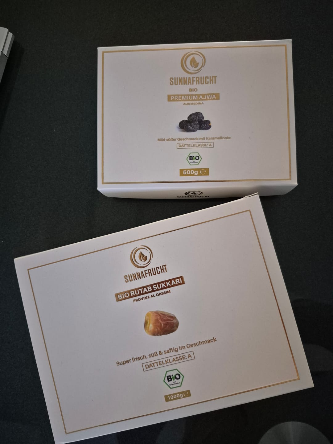 Customer photo review of Bio Rutab Sukkari & Medina Ajwa Bundle