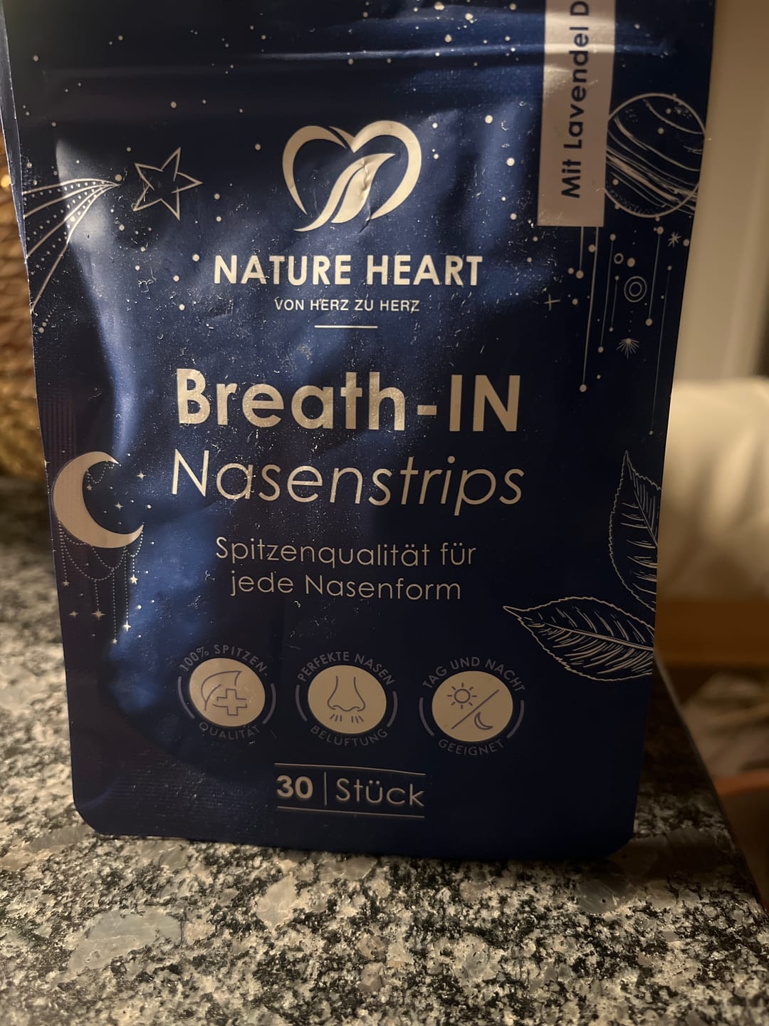 Customer photo review of Nasenstrips - Breath-IN