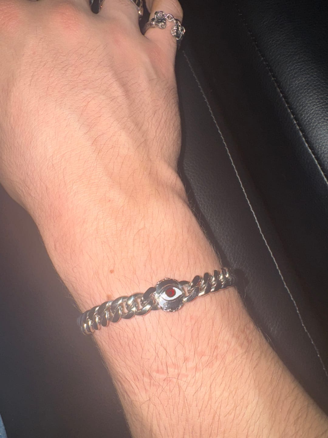 Customer photo review of EVIL EYE BRACELET