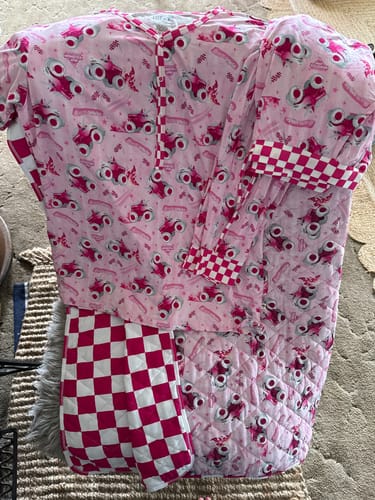 Customer photo review of Magical Mayhem Adult Women’s Pajama Set