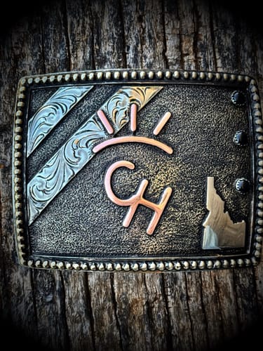 Customer photo review of Custom Belt Buckle Design