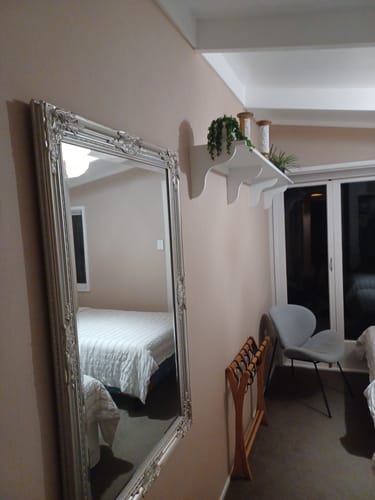 Customer photo review of Uni Natte Wallpaper - Ficelle - Last 6 Rolls