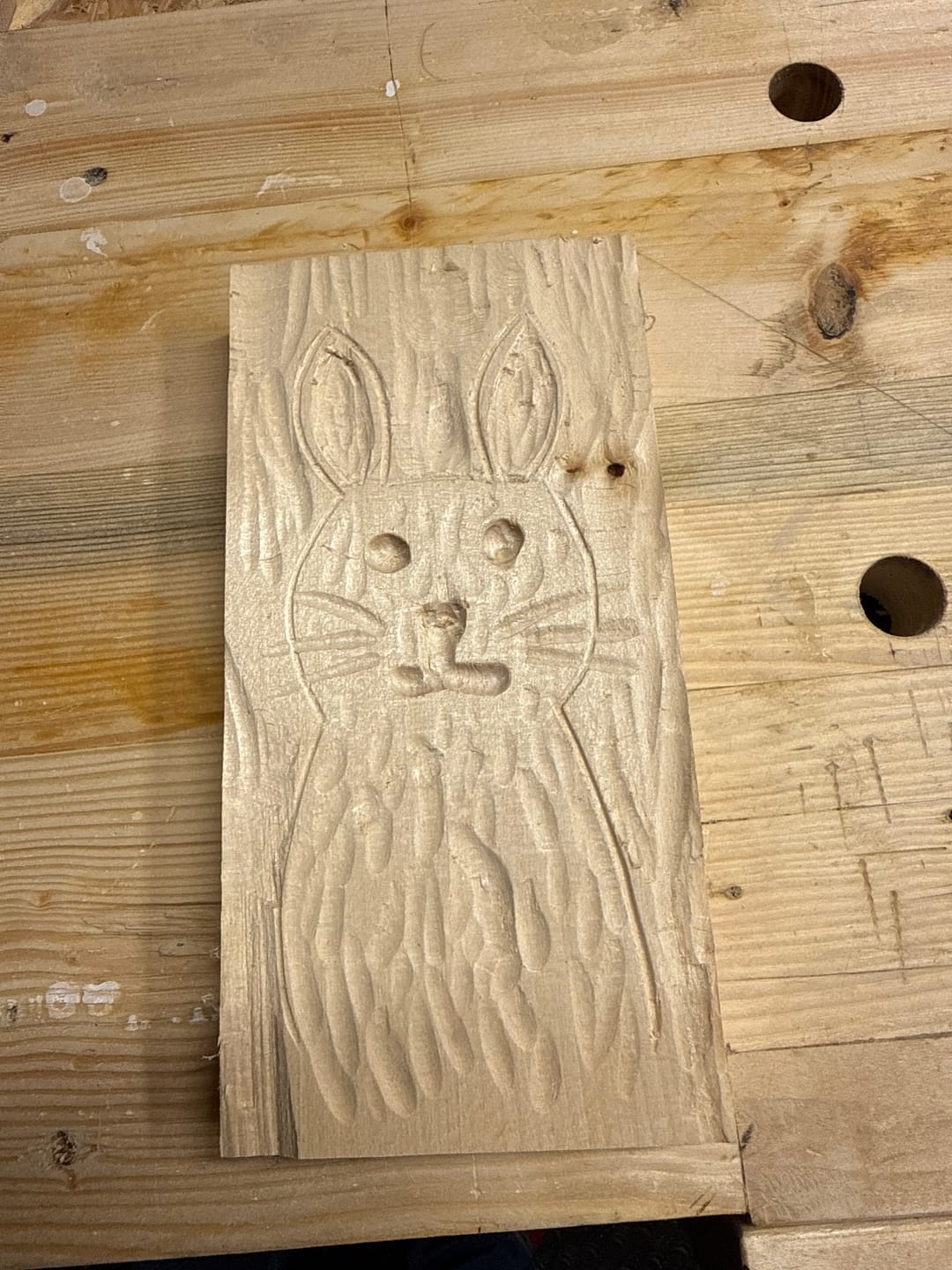 Customer photo review of Lindenholz Bretter Reste Box – 2,5 kg