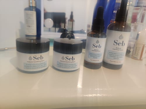 Customer photo review of Seb Natural Calming Serum