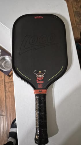 Customer photo review of (PRE-ORDER - SHIPPING BETWEEN 2/9/26 and 2/13/26) The Loco 16mm Pickleball Paddle- Elongated