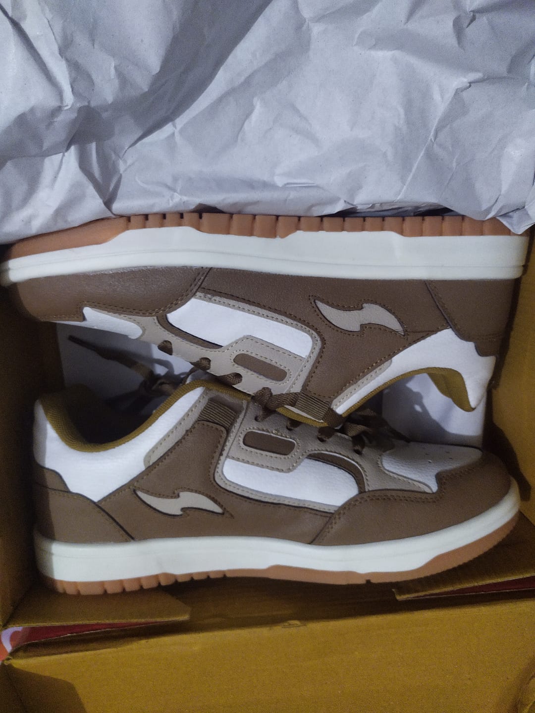 Customer photo review of COOPER Beige Brown