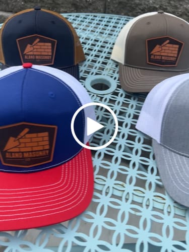 Customer video review of Richardson 112 Genuine Leather Patch Hats Laser Engraved