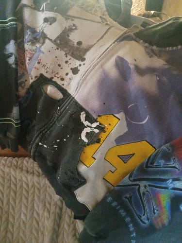 Customer photo review of Vale Forever Noise Zip Up Hoodie Black